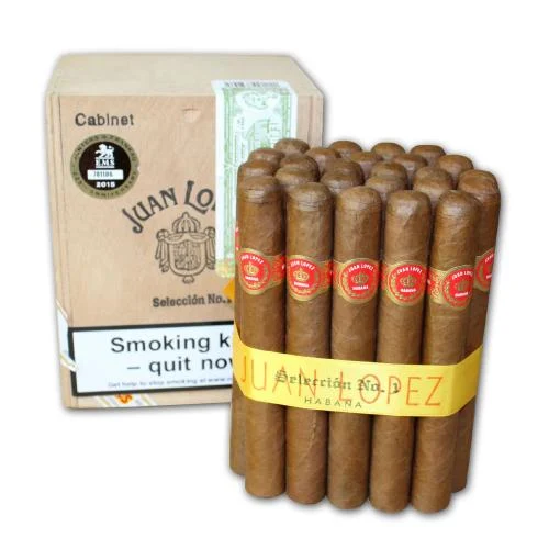 Juan Lopez Seleccion No. 1 – Cabinet of 25 Cigars