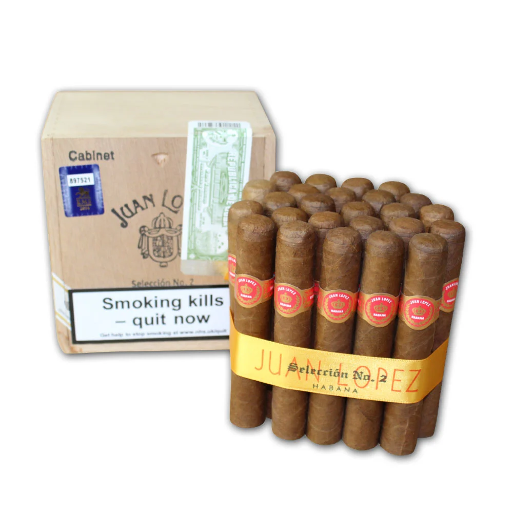 Juan Lopez Seleccion No. 2 – Cabinet of 25 Cigars