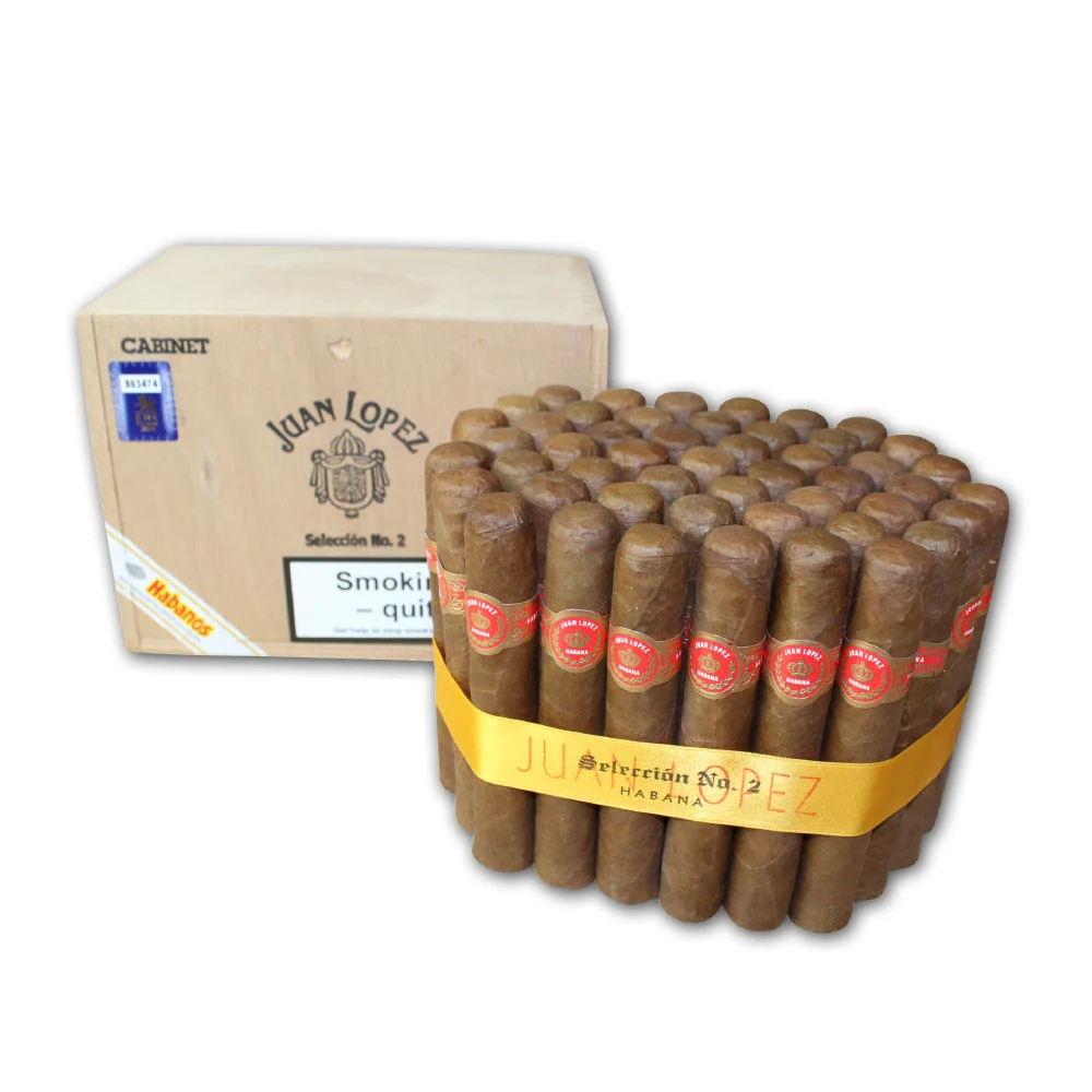Juan Lopez Seleccion No. 2 – Cabinet of 50 Cigars