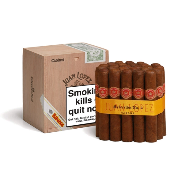 Juan Lopez Seleccion No.2 Cigar – Box of 25