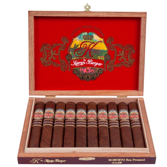 K by Karen Robusto Maduro Cigar – Box of 10