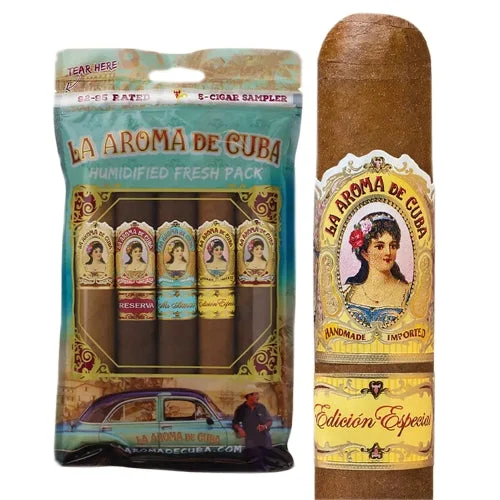 La Aroma de Cuba 92-95 Rated Fresh Pack Sampler