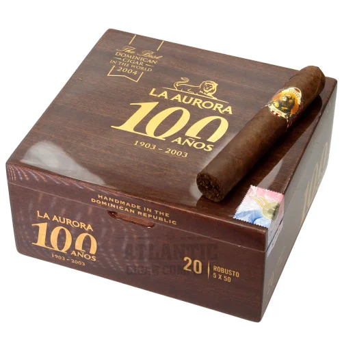 La Aurora 100 Anos Robusto (5x50)