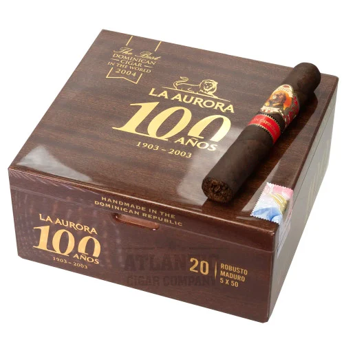 La Aurora 100 Anos Robusto Especial Maduro (5x50)