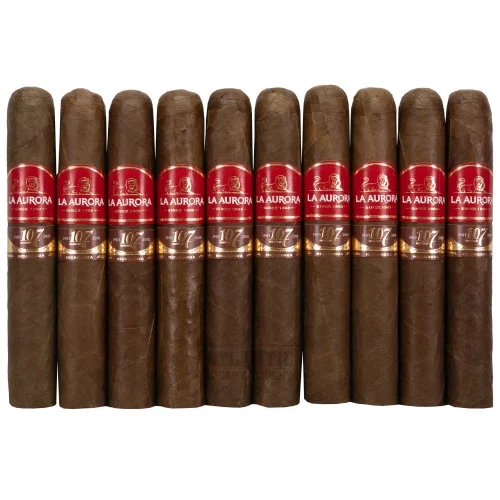 La Aurora 107 Nicaragua Toro (5 1/2x54) 10-Pack