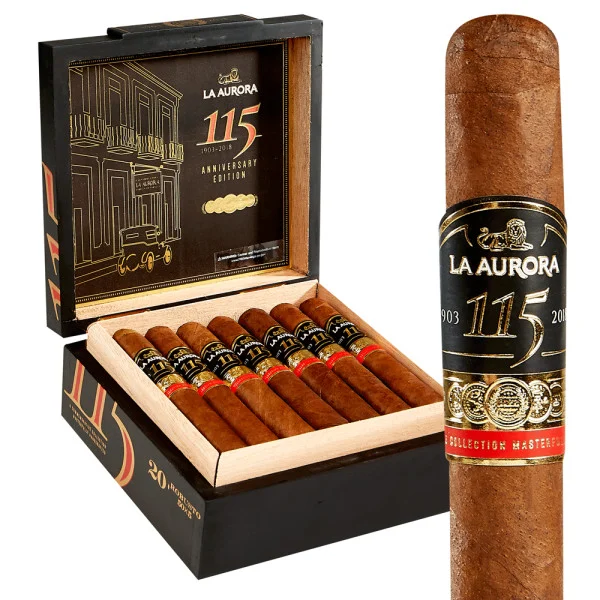 La Aurora 115th Anniversary Toro (5.7x54 / Box 20) + Doorbuster Sale!