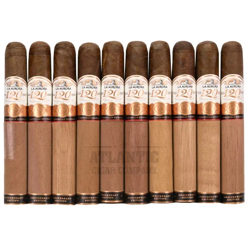 La Aurora 120th Anniversary Toro (5 1/4x54) 10-Pack