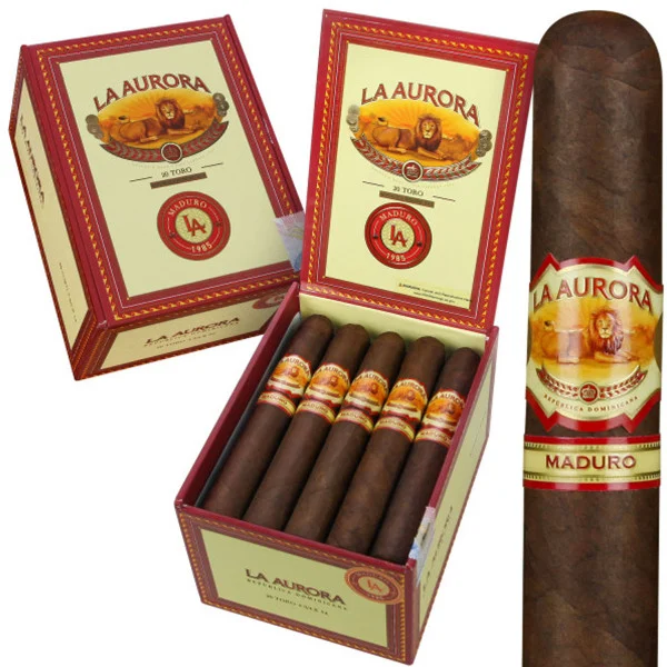 La Aurora 1985 Maduro Toro (5.75x54 / Box 20) + Doorbuster Sale!