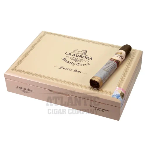 La Aurora Fuerte Sol Box-Pressed Toro (5 3/4x54)