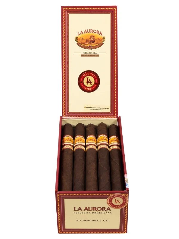 La Aurora Maduro 1985 Churchill