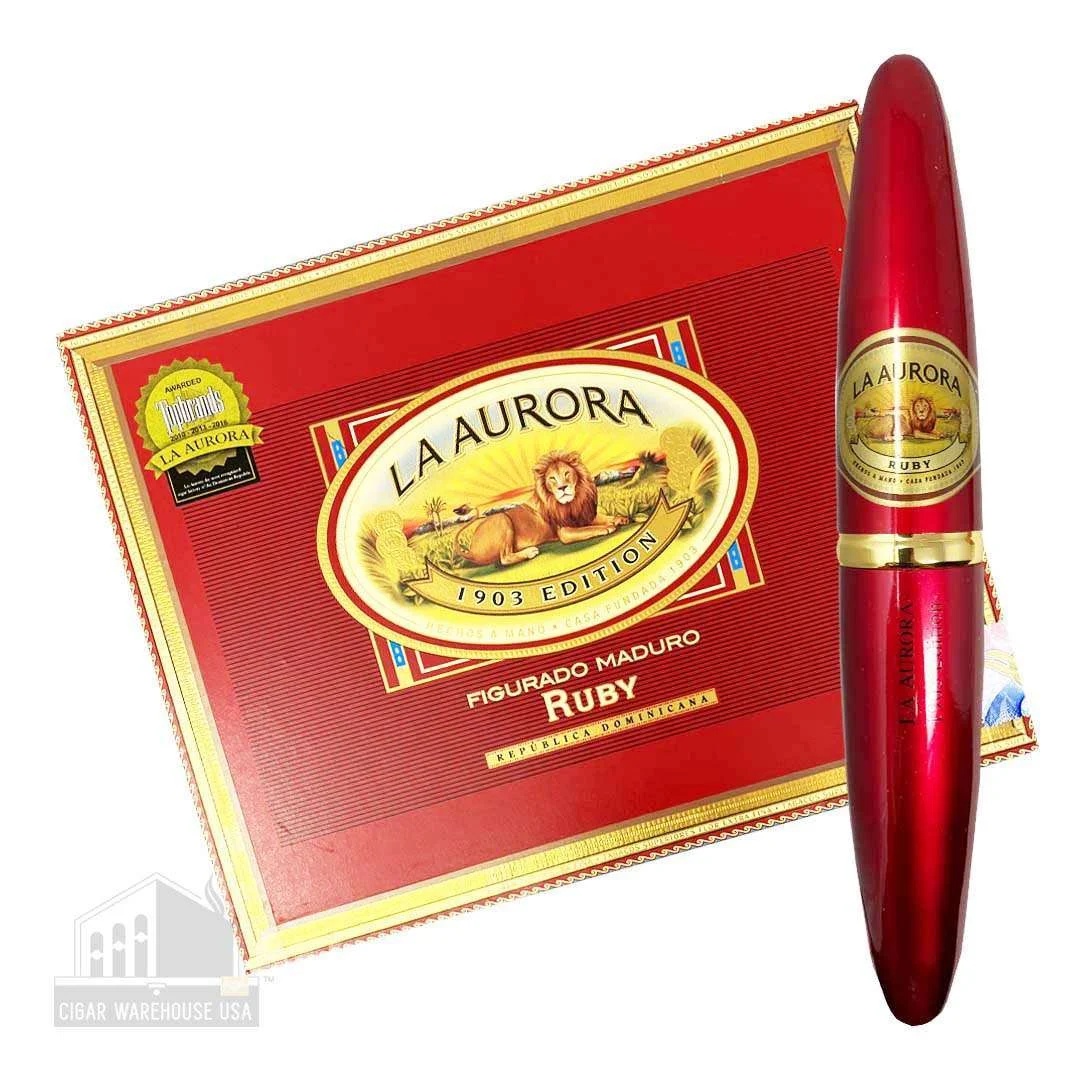 La Aurora Preferidos Maduro Ruby Tubes (24) – Box