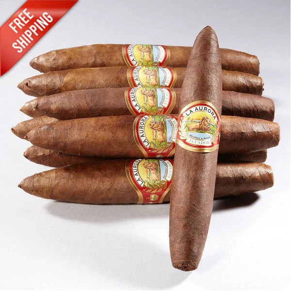 La Aurora Preferidos Platinum Cameroon Double Perfecto (5x54 / 10 Pack)