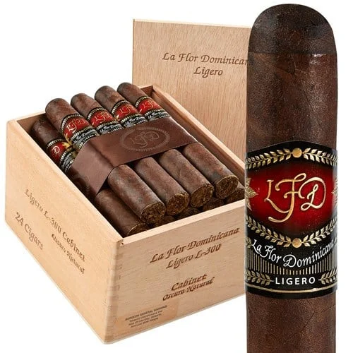 La Flor Dominicana Ligero Cabinet Oscuro L-300 (5.75x50 / Box 24)