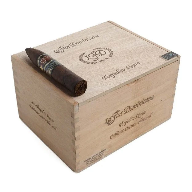 La Flor Dominicana Ligero CabinetTorpedito Oscuro Cigars
