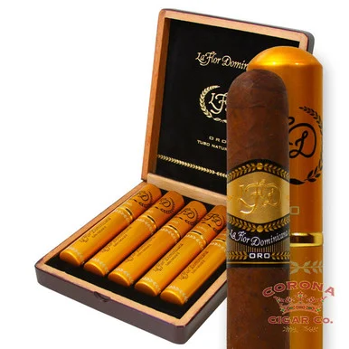 La Flor Dominicana Oro Natural No.6 Tubo (6 x 54)