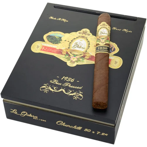 La Galera 1936 Box Pressed Churchill Cabeza Caracol