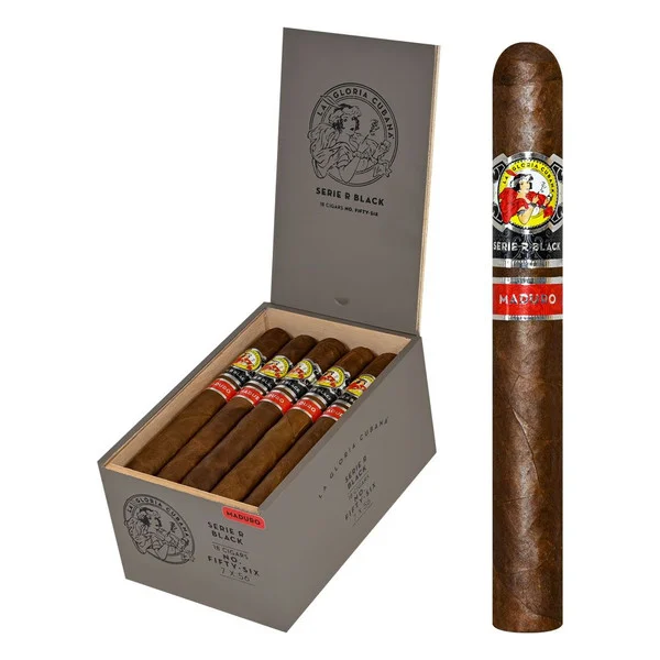 La Gloria Cubana Serie R Black Maduro No. 54 (6x54 / Box 18)