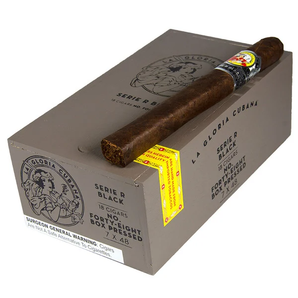La Gloria Cubana Serie R Black No. 48 (7x48 / Box 18)
