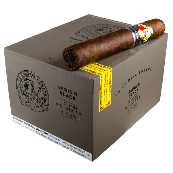 La Gloria Cubana Serie R Black No. 52 (6.5x52 / Box 18)