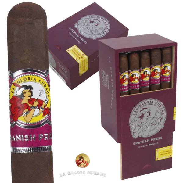 La Gloria Cubana Spanish Press Flight (9 Cigars)