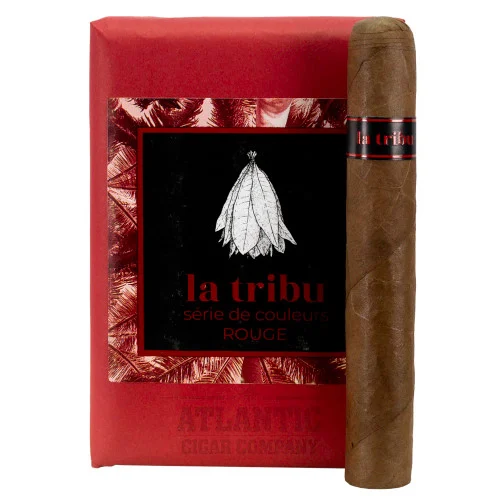 La Tribu Serie de Couleurs ROUGE Robusto (5-1/2x50)