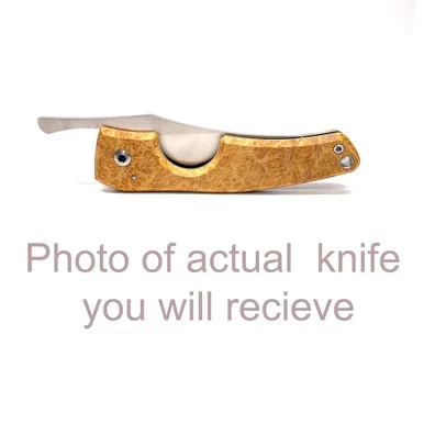 Le Petit Acacia Burl Cigar Knife