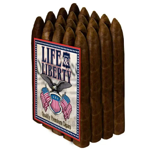 Life & Liberty Habano Torpedo Box-Pressed (6.50x52)