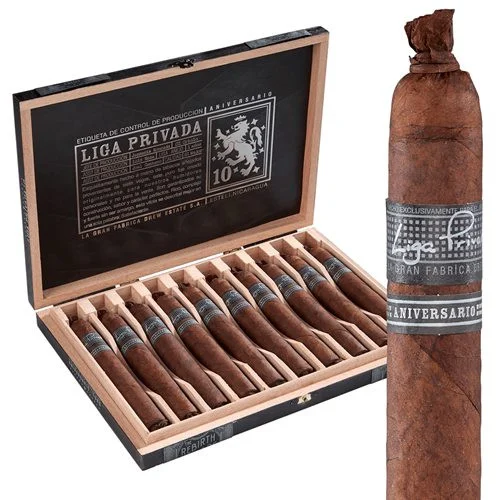 Liga Privada 10 Aniversario Robusto (5.5x54 / Box 10)