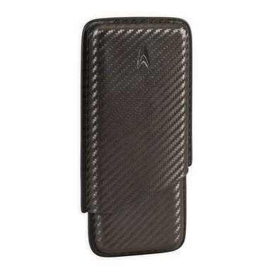 Lotus 3 Stick Carbon Fiber Look Cigar Case