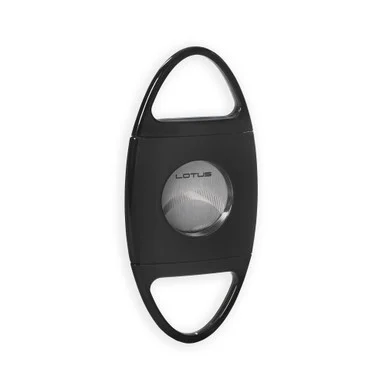Lotus Jaws Serrated Cigar Cutter Glossy Black