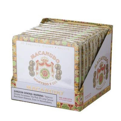 Macanudo Ascot Cafe (4.2x32 / 10 Tins of 10)