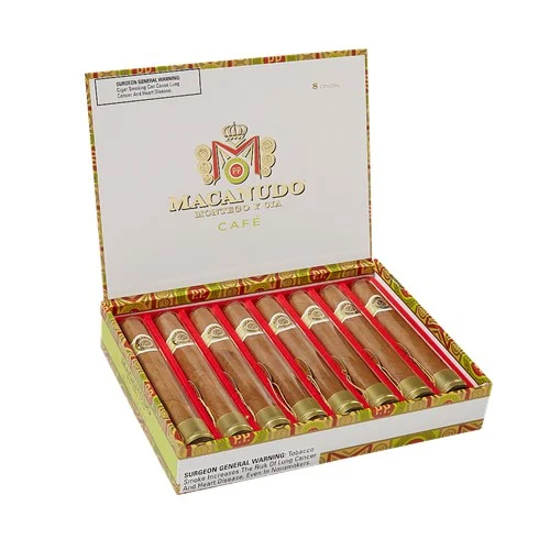 Macanudo - Cafe - Crystal Tubes (Robusto)- Box of 8