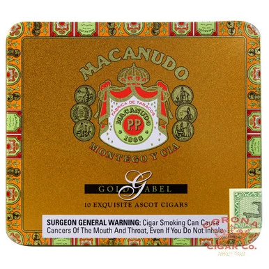 Macanudo Gold Ascot (4 3/16 x 32)