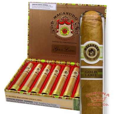 Macanudo Gold Crystal Tube (5 1/2 x 50)
