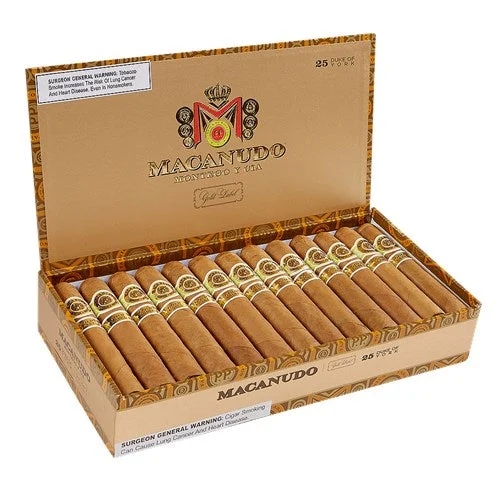 Macanudo Gold Label Duke of York Robusto - Box of 25