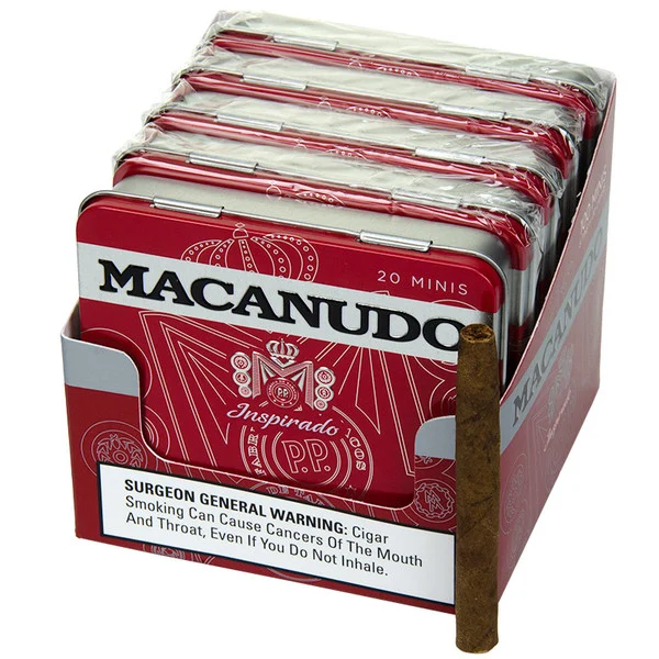 Macanudo Inspirado Red Minis (3x20 / 5 Tins Of 20)