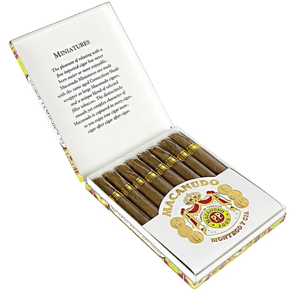 Macanudo Miniature (3.7x 24 / Pack Of 8)