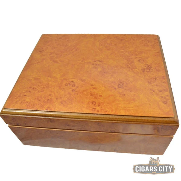 Maestro Burl Humidor - 50 Capacity