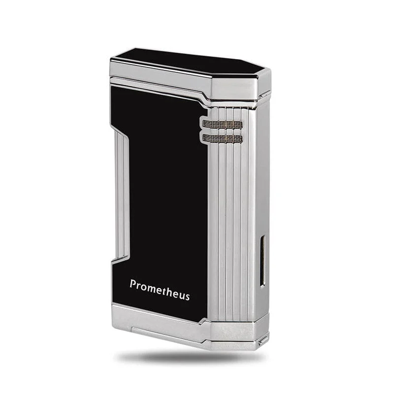 Magma T Black Lacquer Triple Torch Lighter