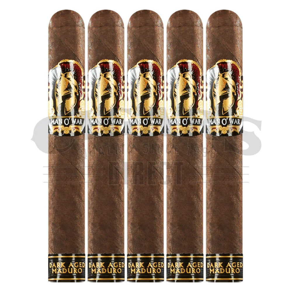 Man O' War Dark Aged Maduro Toro