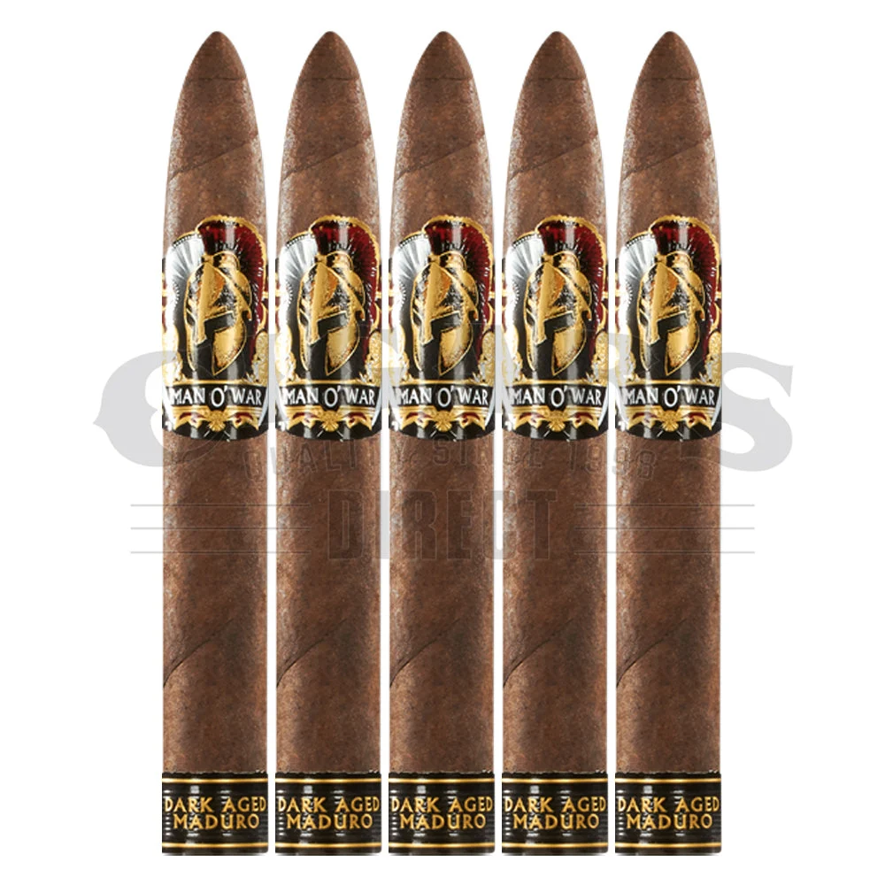 Man O' War Dark Aged Maduro Torpedo