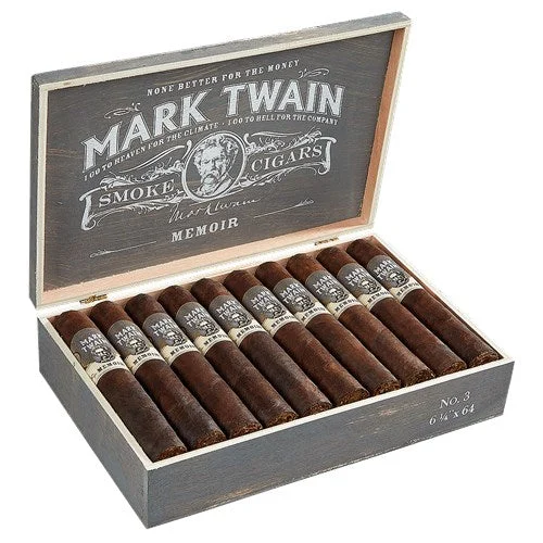 Mark Twain Memoir No. 3 5" x 54 (Robusto)