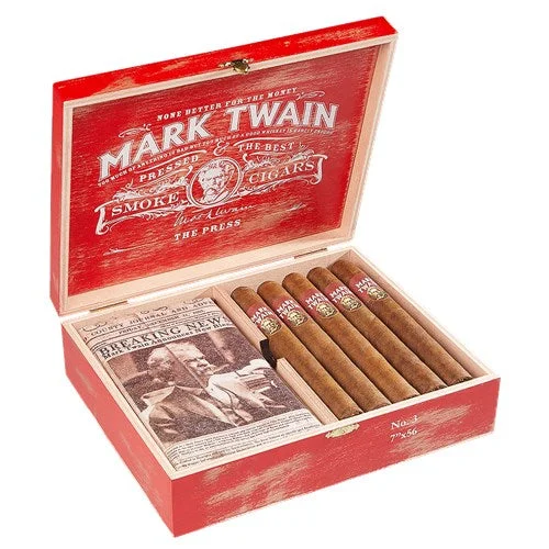 Mark Twain The Press No. 3 (7" x 56) Dbl. Corona