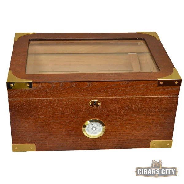Milano Glasstop Humidor - 100 Capacity