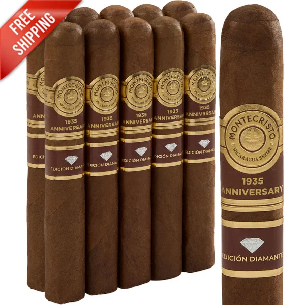 Montecristo 1935 Edicion Diamante Toro (6x55 / Pack 10)