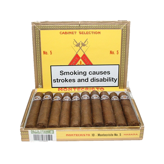 Montecristo No.5 House Reserve (Aged 10 Years) Cigar – Box of 10