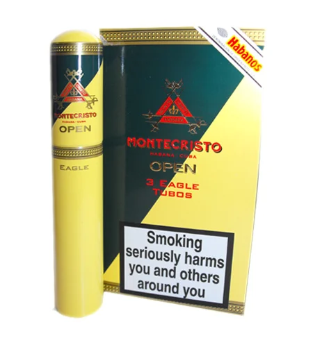 Montecristo Open Eagle Tubed Cigar – Pack of 3