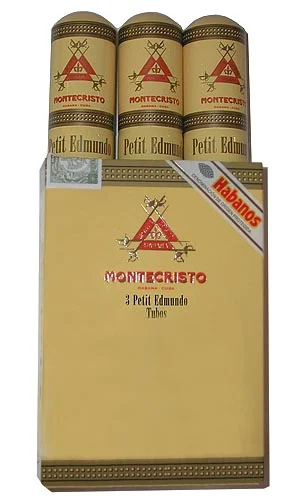 Montecristo Petit Edmundo Tubed Cigar – Pack of 3