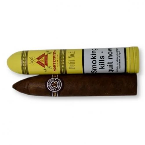 Montecristo Petit No.2 Tubed Cigar – Single Cigar