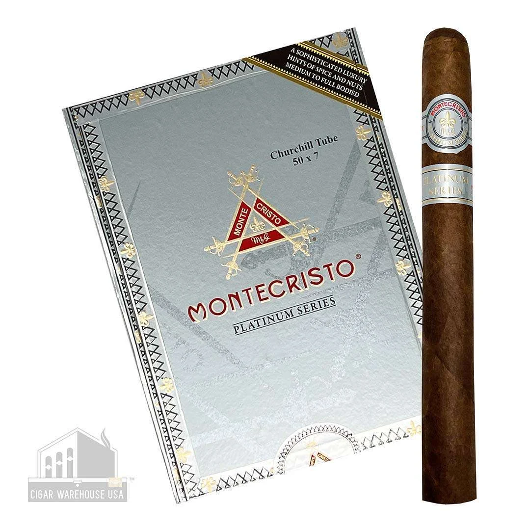 Montecristo Platinum Series Churchill Tubos – Box